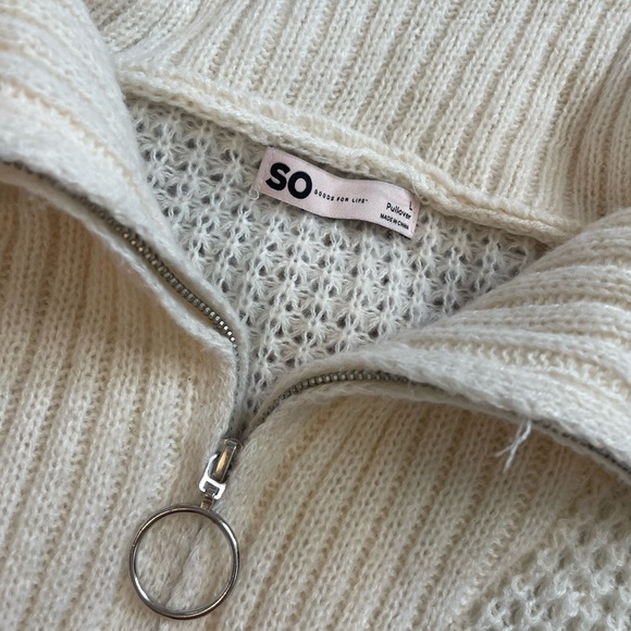 kohls sweater half zip - Picture 2 of 4